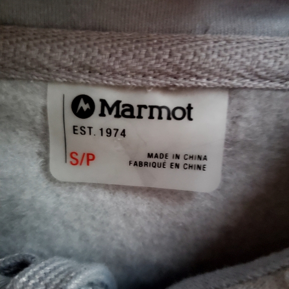 NWT Marmot Women's Light Blue Coastal Hoodie size Small - Picture 3 of 7